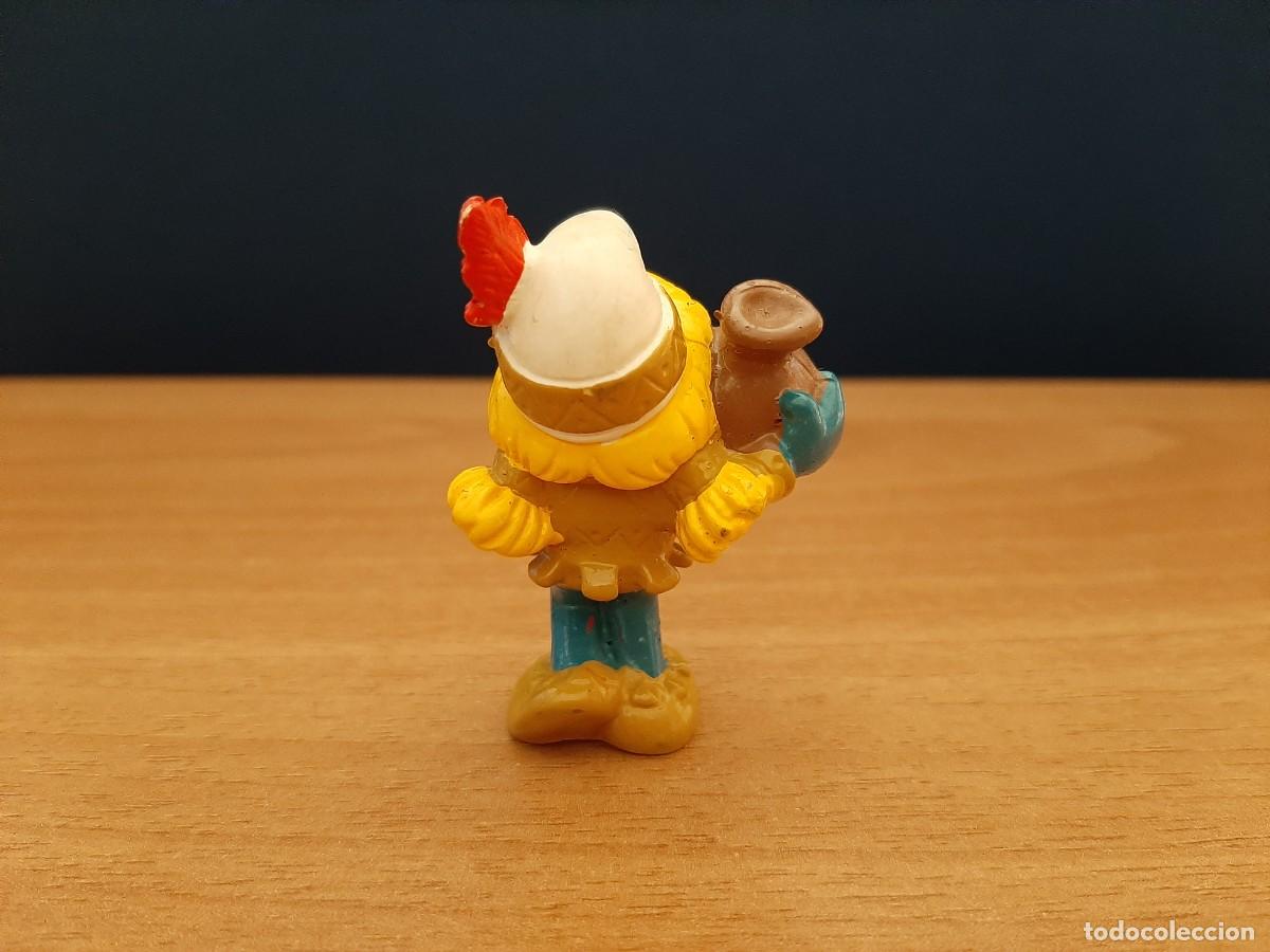 Figuras de goma y PVC: PITUFINA INDIA - LOS PITUFOS - SCHLEICH - Foto 3