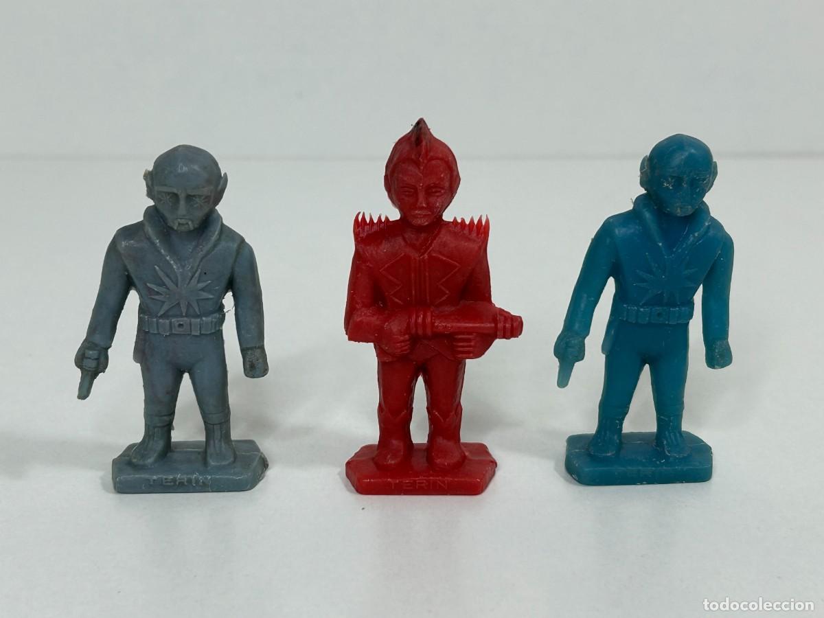 Figuras de Goma y PVC: FIGURAS DUNKIN LOS INVASORES DETERGENTE TERIN A&Ntilde;OS 70,,,PANRICO,PHOSKITOS,CROP&Aacute;N