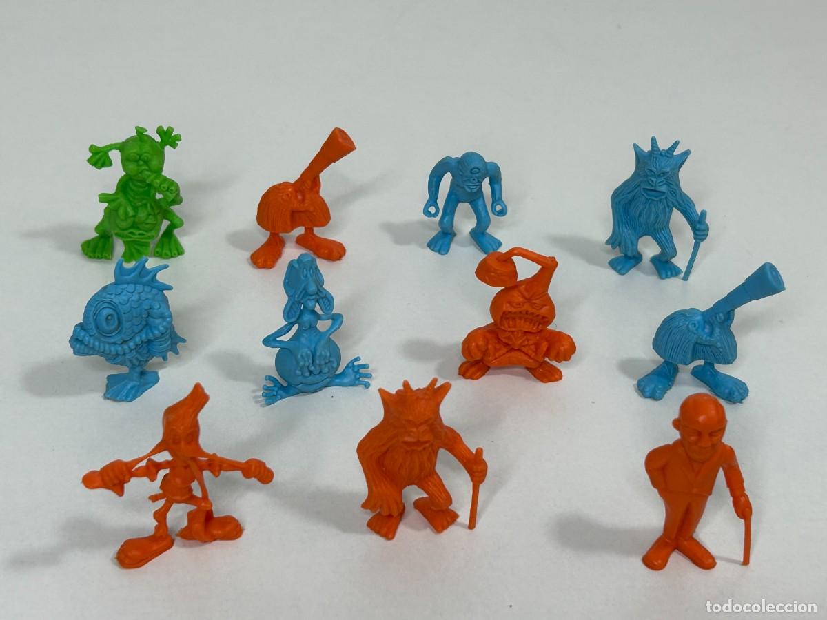 Figuras de Goma y PVC: FIGURAS DUNKIN MONSTRUOS MATUTANO A&Ntilde;OS 70,,,PANRICO,PHOSKITOS,CROP&Aacute;N