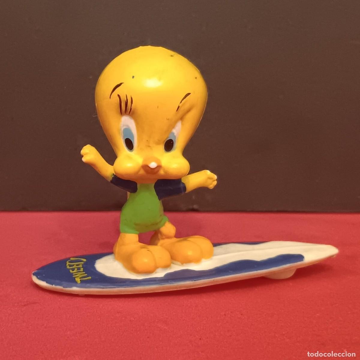 Figuras de Goma y PVC: FIGURA DE GOMA PVC SERIE LOONEY TUNES WARNWE BROS PIOLIN TWEETY APPLAUSSE