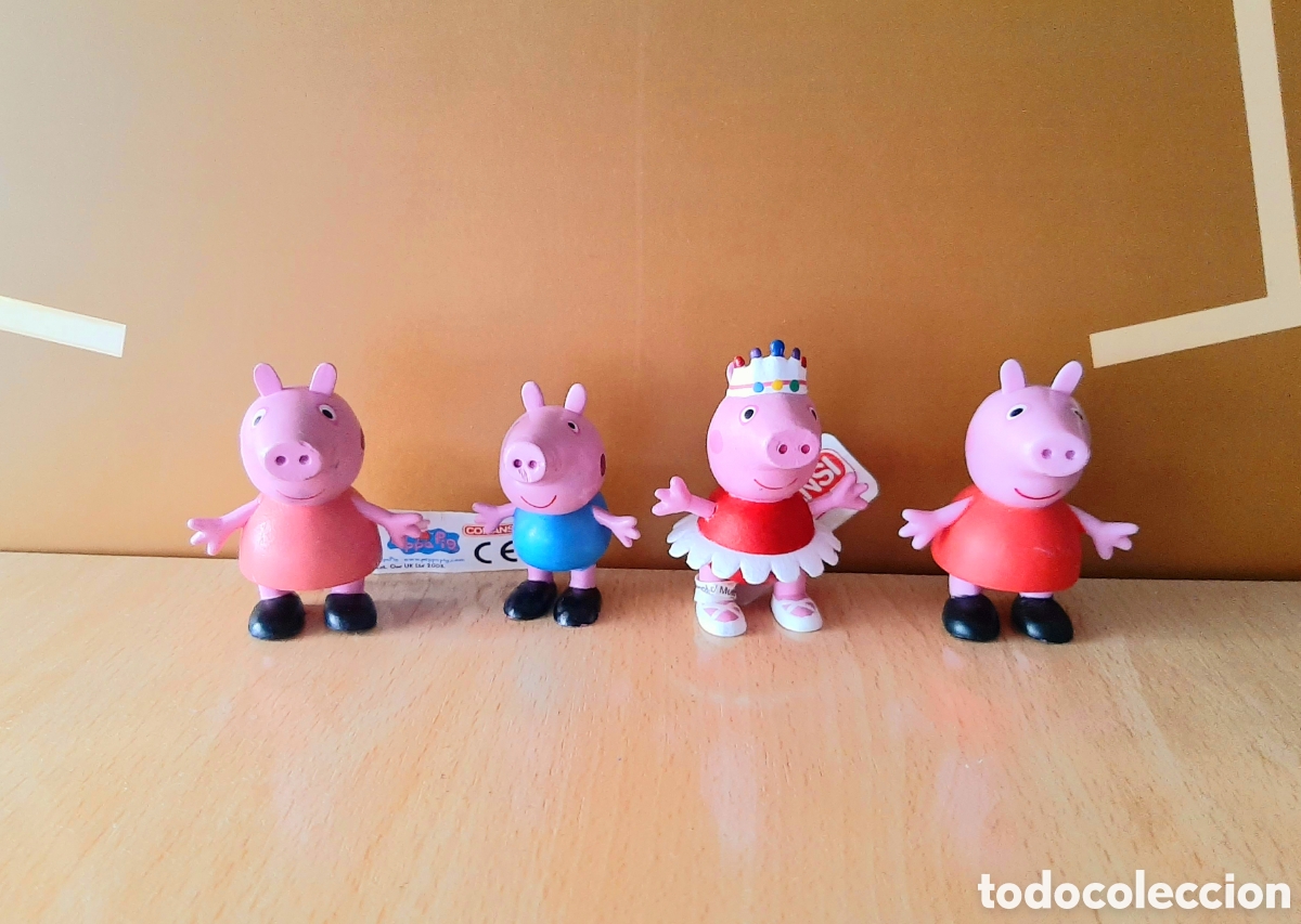 Gummi- und PVC-Figuren: Figuras de Pepa Pig de Comansi