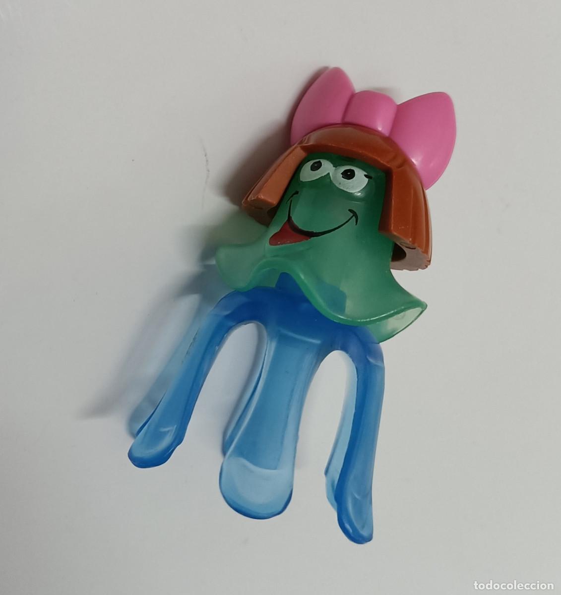 Figuras de Goma Kinder: kinder medusa figura ferrero s figura mu&ntilde;eco marino mu&ntilde;equito lacito rosa lazo