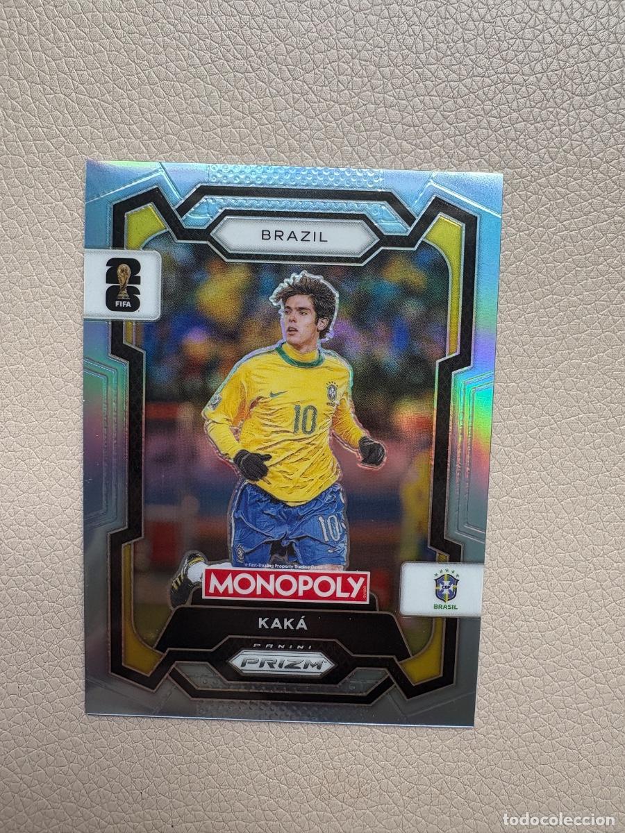 Figuras de Goma y PVC: 21. CROMO KAKA NUMERADA 189/ 249 N 19 PARALELA PRIZM MONOPOLY WORLD CUP 2026