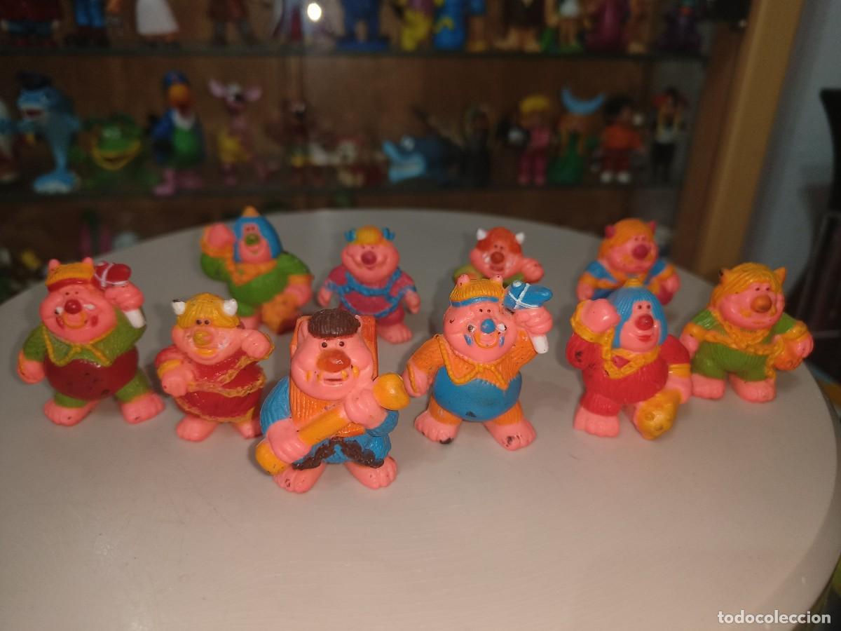 Figuras de Goma y PVC: Ocasion ! super lote figuras goma pvc 1986 Monstri Monstruos Soma bootlet My pet Monster