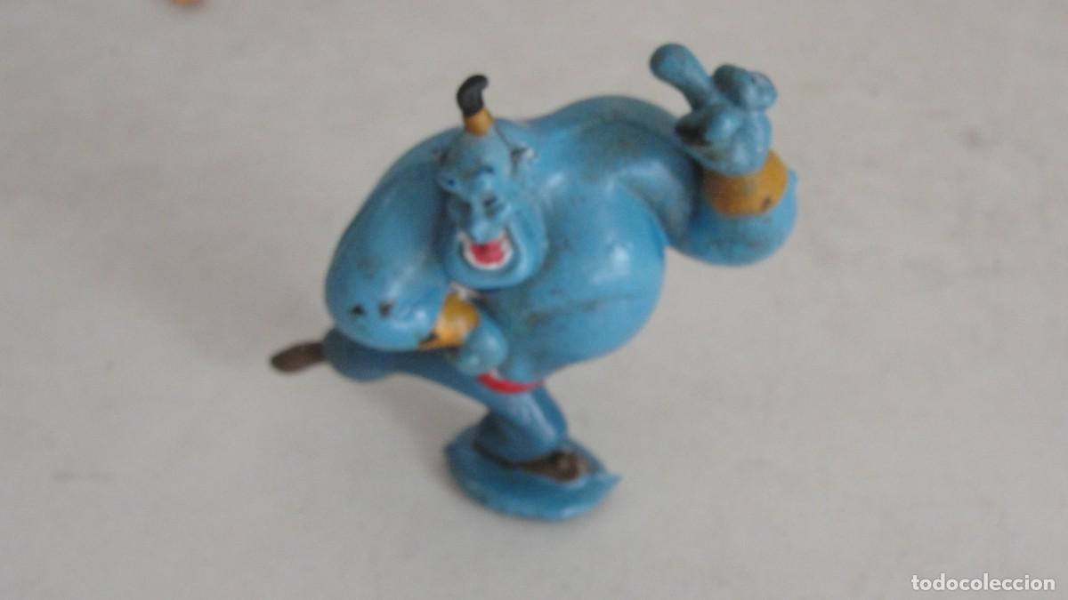 Figuras de goma y PVC: FIGURA GENIO DE LA LAMPARA DE ALADINO / ALADDIN DISNEY - 7,50 CMS. - APLAUSSE? BULLY?