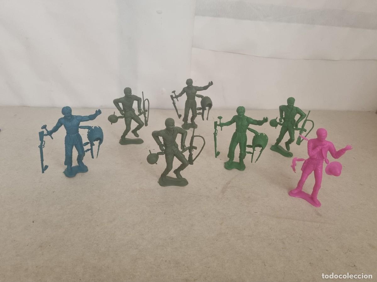Figuras de goma y PVC: Lote de 7 figuras serie grande creo que son gomarsa o reamsa