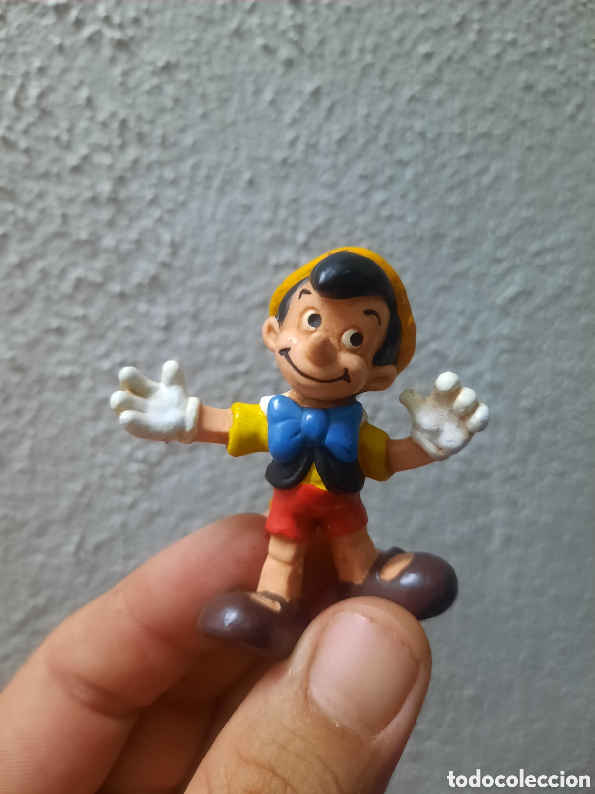 Figuras de goma y PVC: Figura Goma Pvc Personaje Pinocho Disney Bullyland
