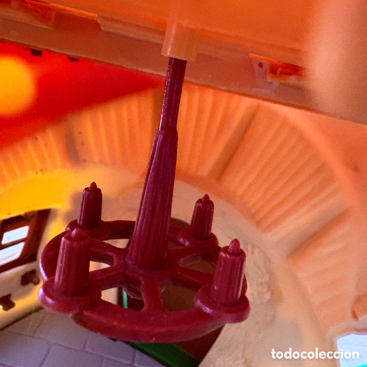 Figuras de goma y PVC: Casa seta de los pitufos de 1981 - Foto 10