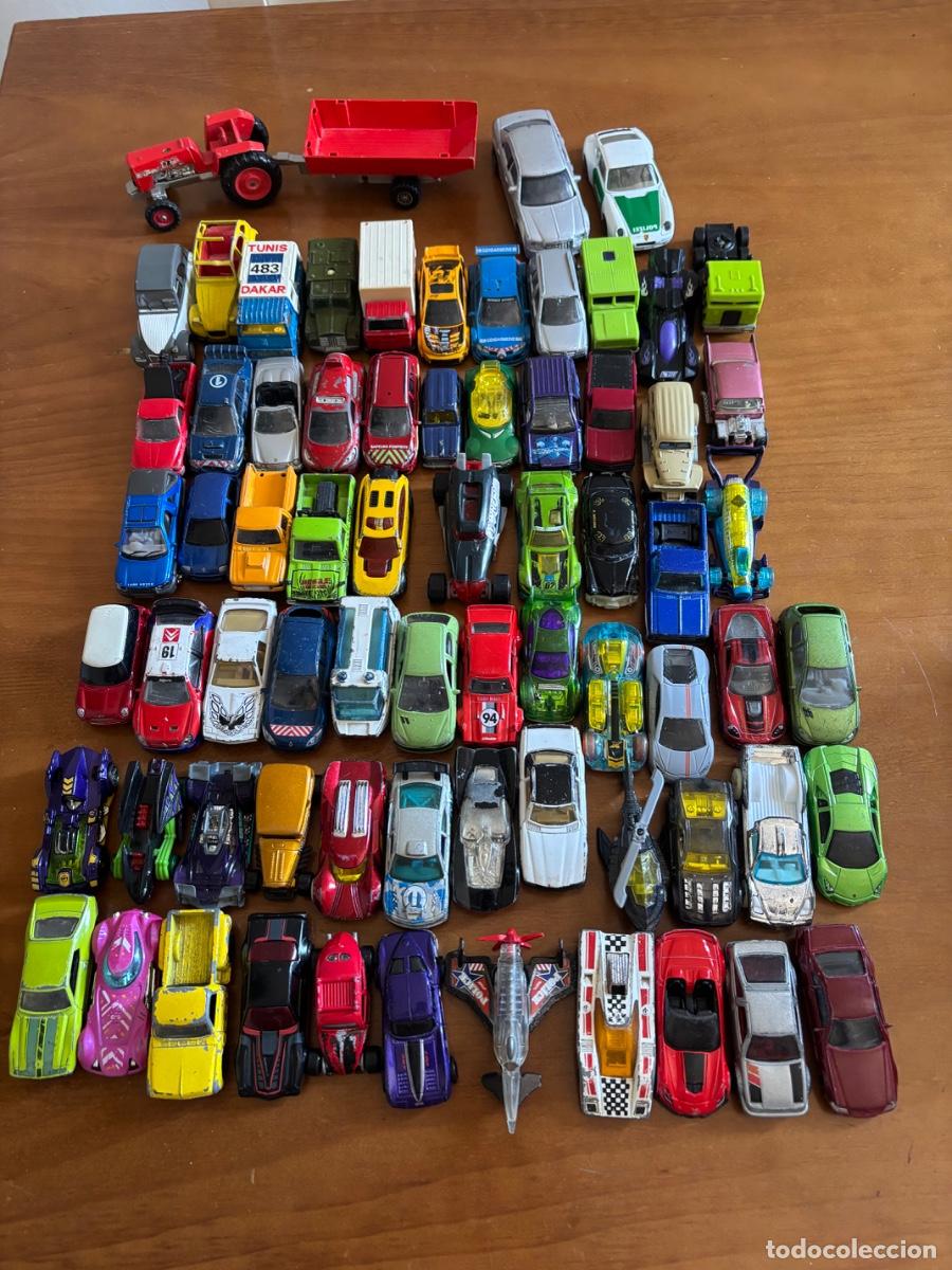 Figuras de goma y PVC: LOTE de 70 Coches Antiguos Diversidad de Marcas