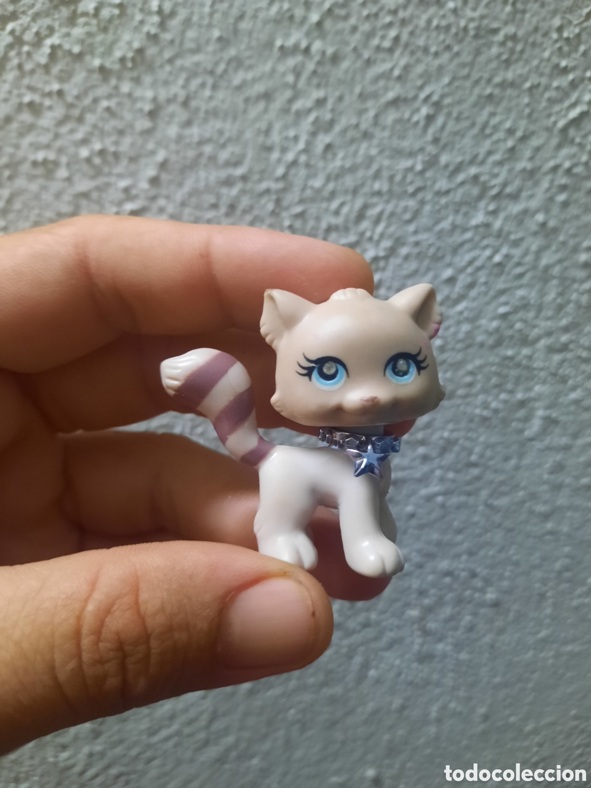 Figuras de goma y PVC: Mascota Gatito Polly Pocket