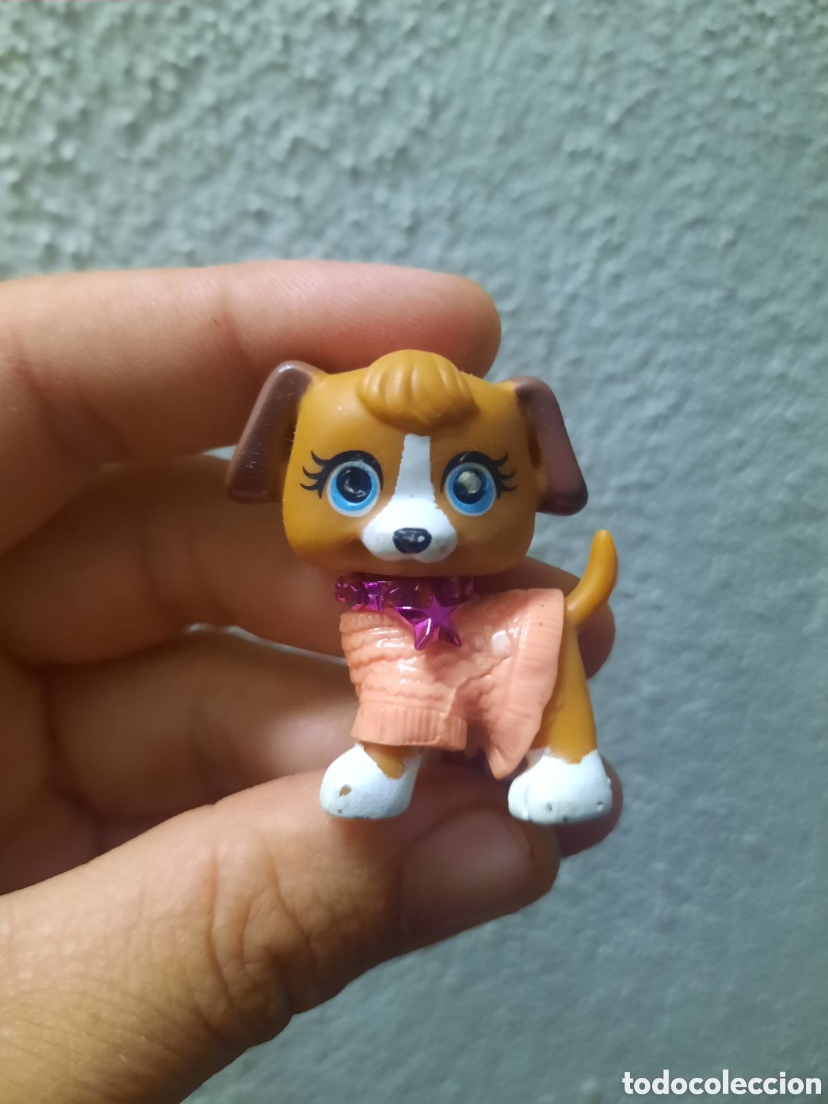 Figuras de goma y PVC: Mascota Perrito Polly Pocket