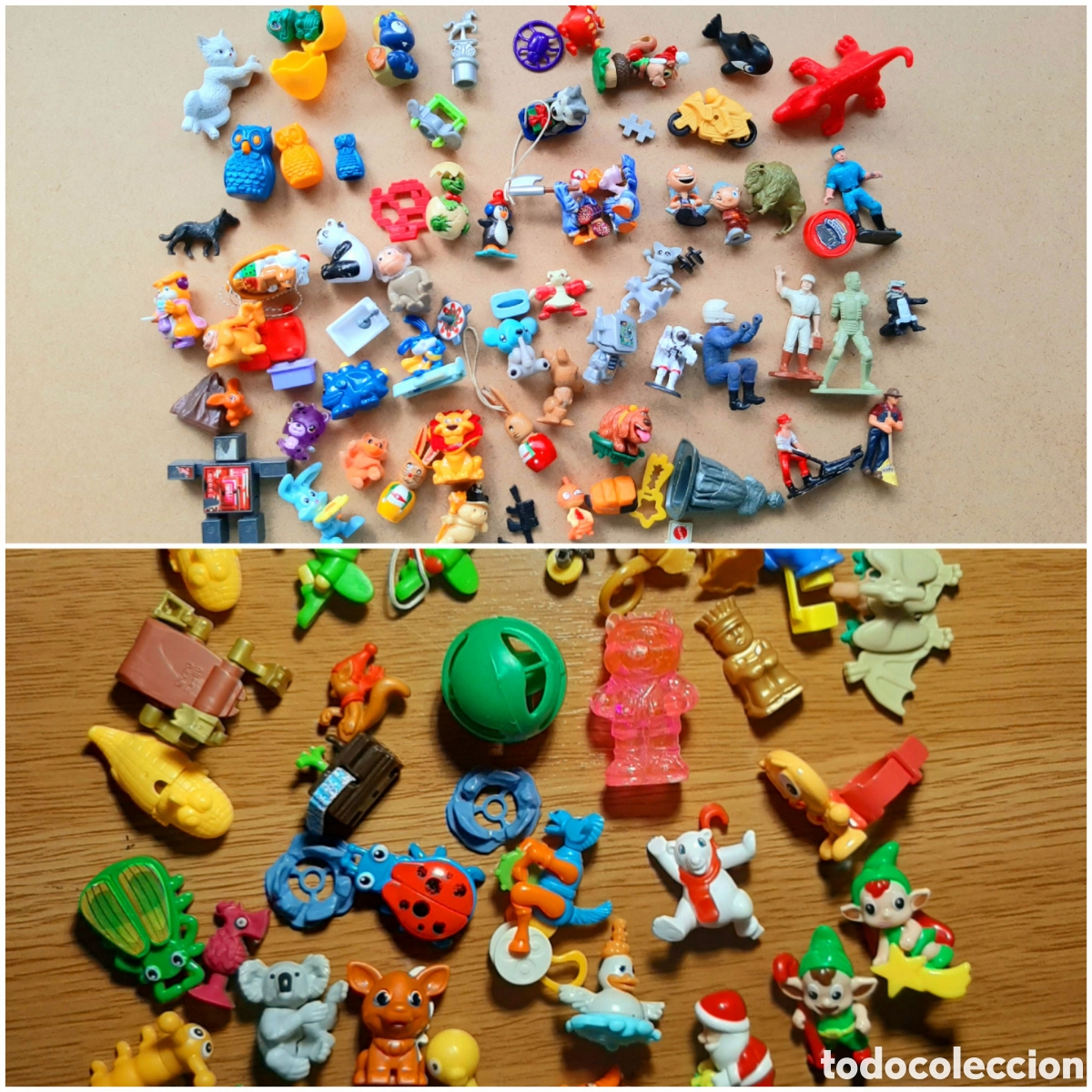 Figuras de goma y PVC: LOTE FIGURAS TIPO KINDER SORPRESA PVC VARIADOS