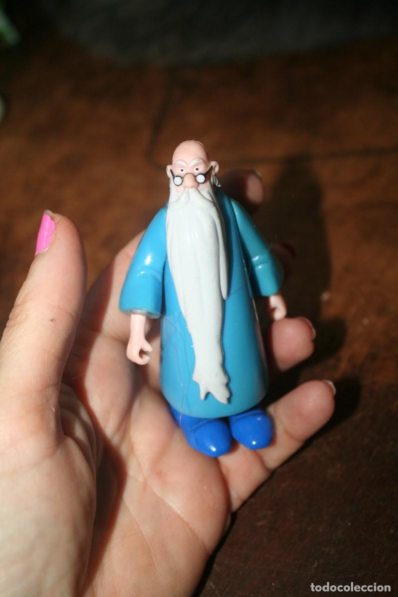 Figuras de goma y PVC: antiguo mu&ntilde;eco MAGO MERLIN