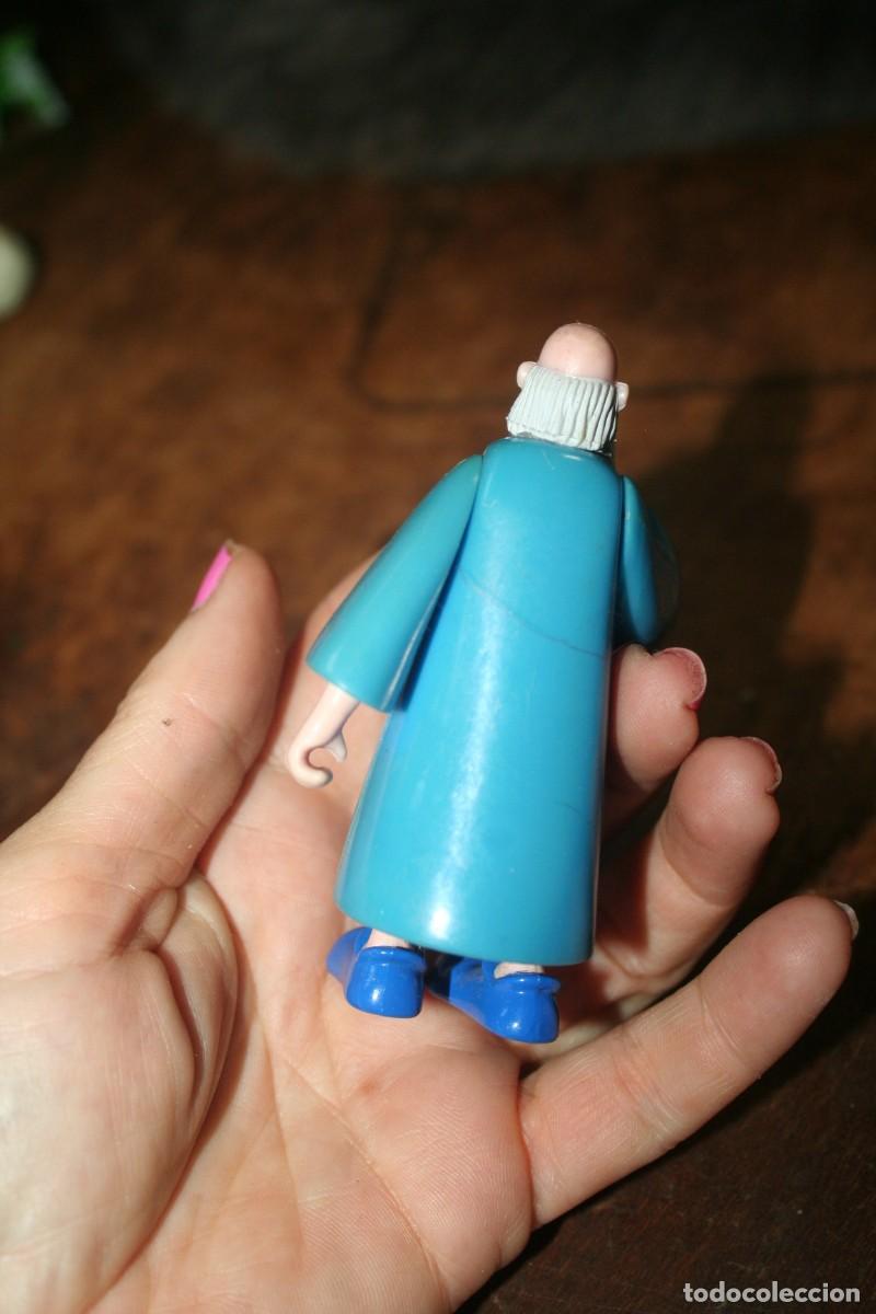 Figuras de goma y PVC: antiguo mu&ntilde;eco MAGO MERLIN - Foto 2