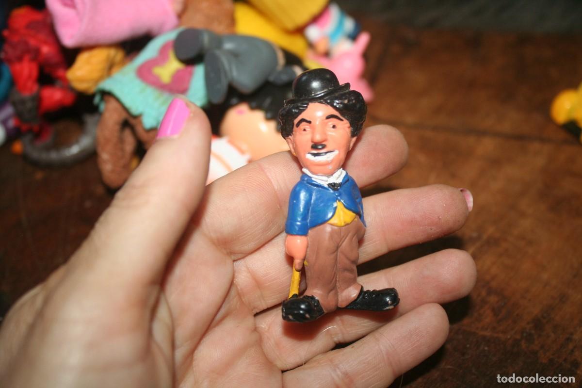 Figuras de goma y PVC: MU&Ntilde;ECA MU&Ntilde;ECO CHAPLIN KELLOGGS 1989 - Foto 1