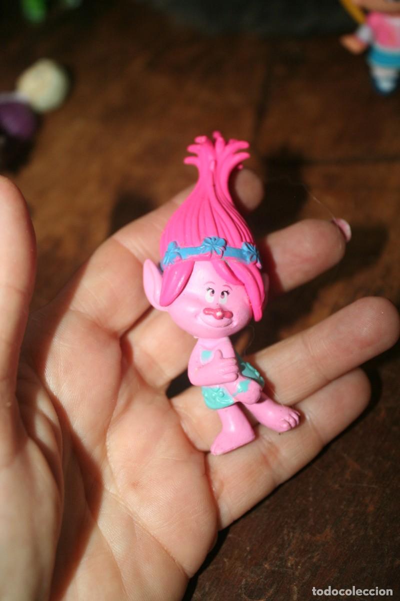 Figuras de goma y PVC: MU&Ntilde;ECA MU&Ntilde;ECO TROLL ROSA