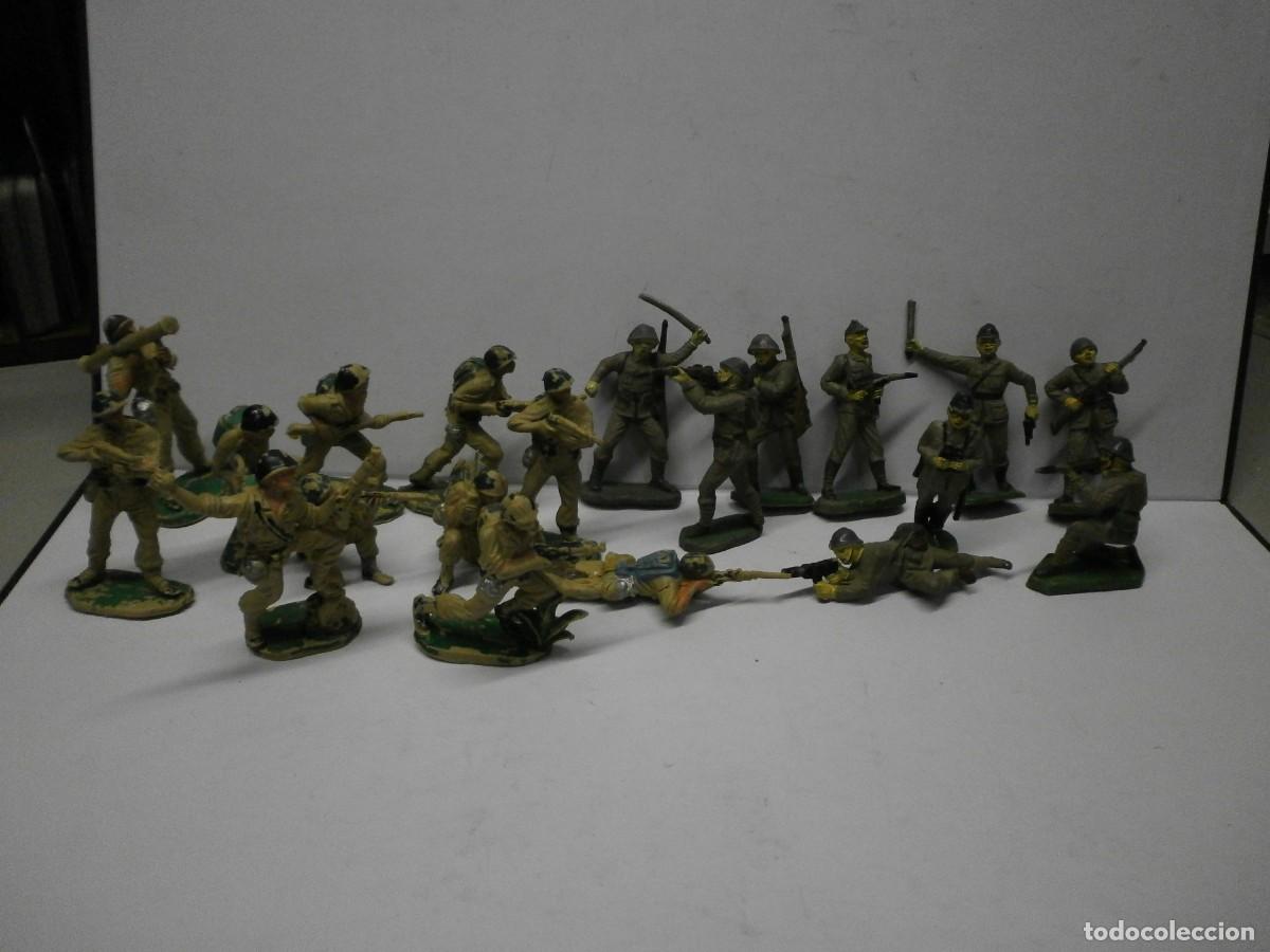 Rubber and PVC Figures: lote jecsan serie puente sobre el rio kwai