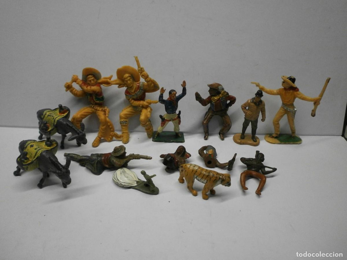 Rubber and PVC Figures: lote jecsan arcla pech reamsa a identificar