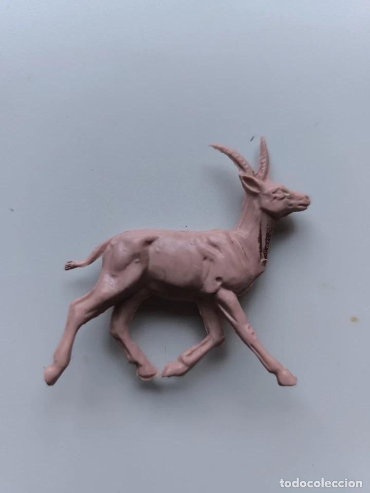 Figuras de goma y PVC: CABRA MONTESA . SERIE FIERAS . REALIZADA POR PECH . A&Ntilde;OS 60 Pvc