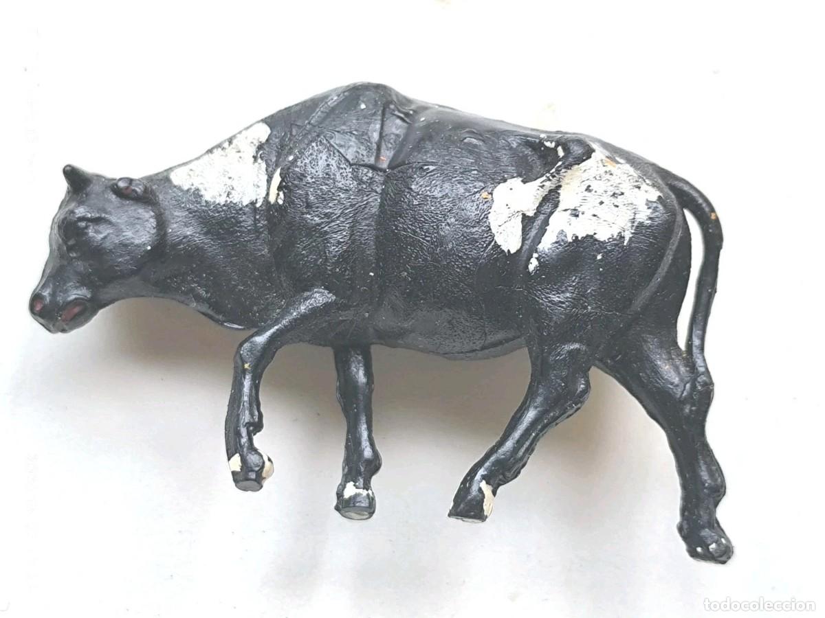 Figuras de goma y PVC: VACA DE GAMA,FABRICADA EN GOMA,A&Ntilde;OS 50