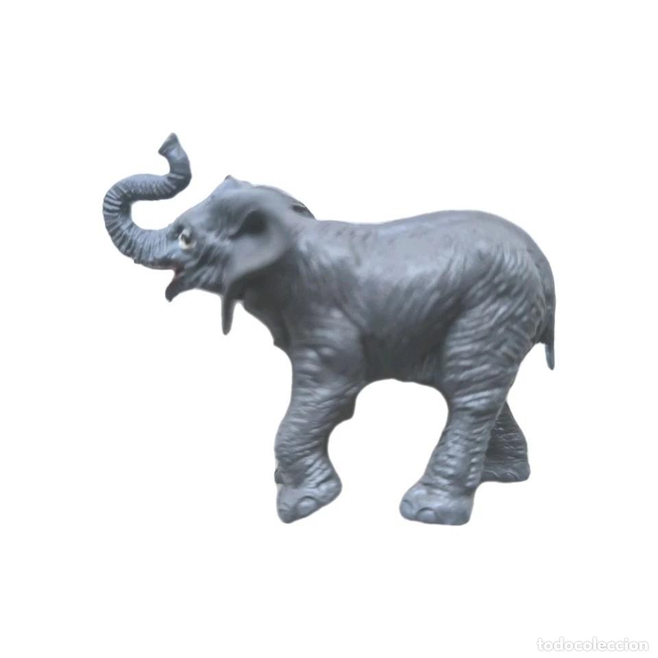 Figuras de goma y PVC: Elefante PVC A&ntilde;os 60 Peach Gama?