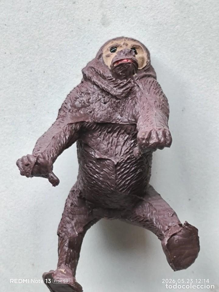 Figuras de goma y PVC: Mono Figura PVC A&ntilde;os 60 Peach chimpance