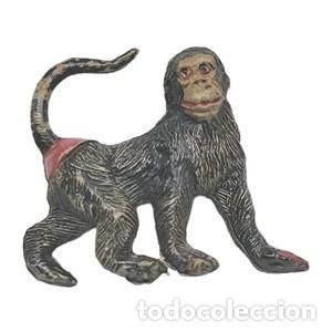 Figuras de goma y PVC: Figura de goma mono babuino de Pech
