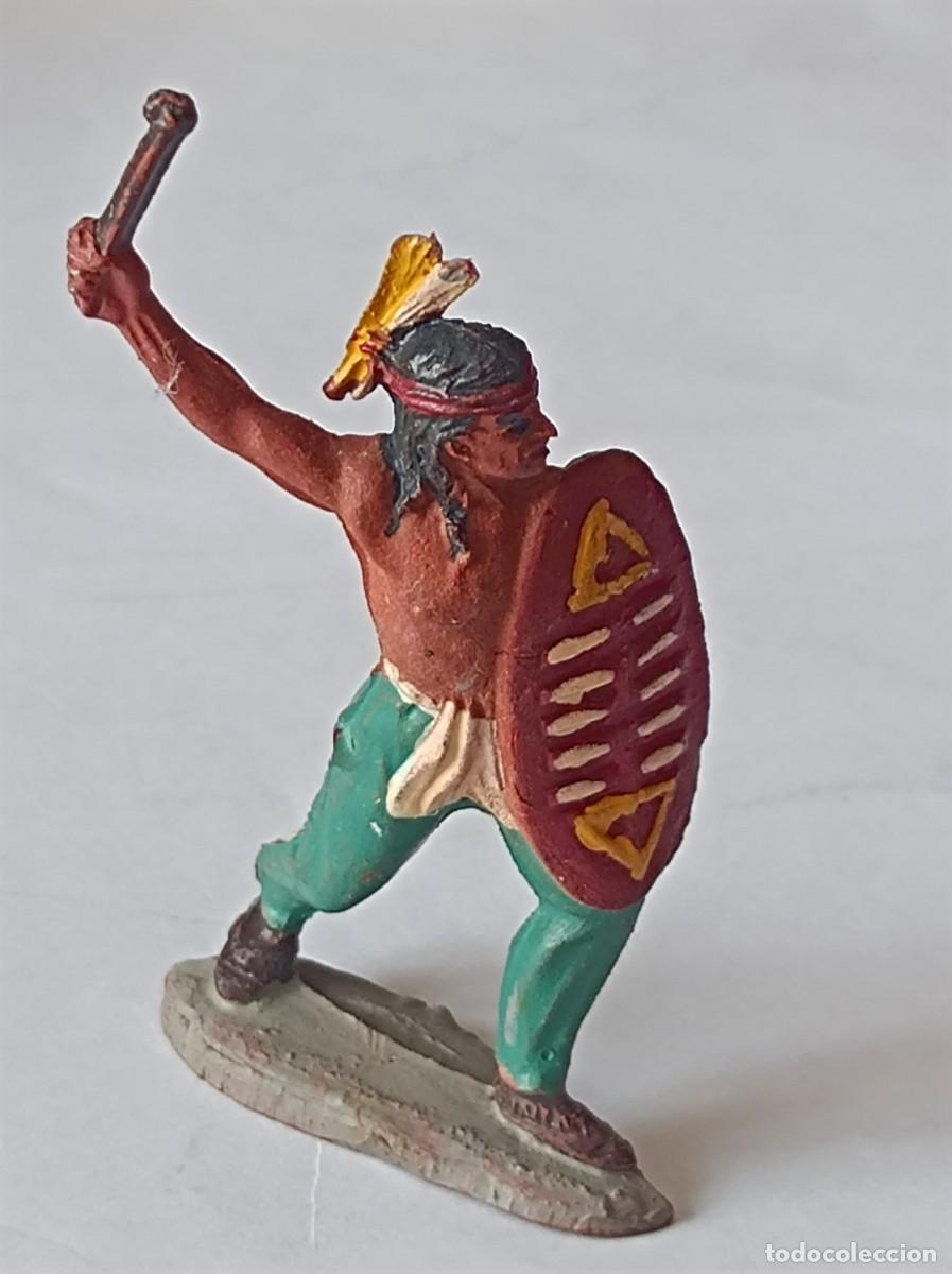 Figuras de goma y PVC: FIGURA DE GOMA SERIE OESTE INDIO FABRICANTE PECH HERMANOS