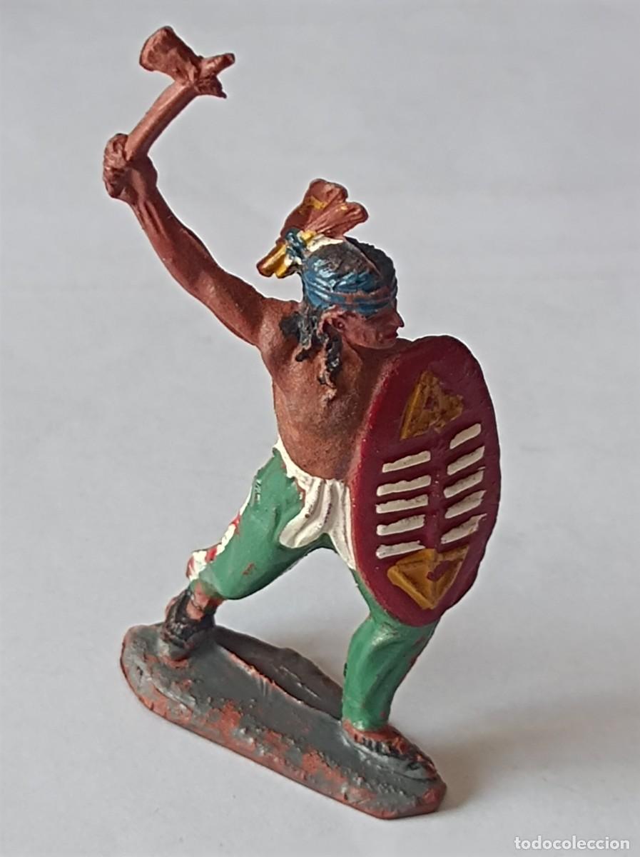 Figuras de goma y PVC: FIGURA DE GOMA SERIE OESTE INDIO FABRICANTE PECH HERMANOS