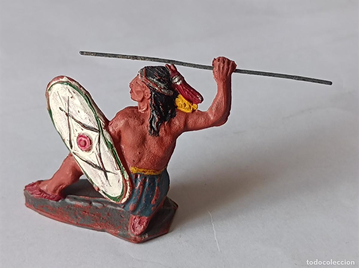 Figuras de goma y PVC: FIGURA DE GOMA SERIE OESTE INDIO FABRICANTE PECH HERMANOS