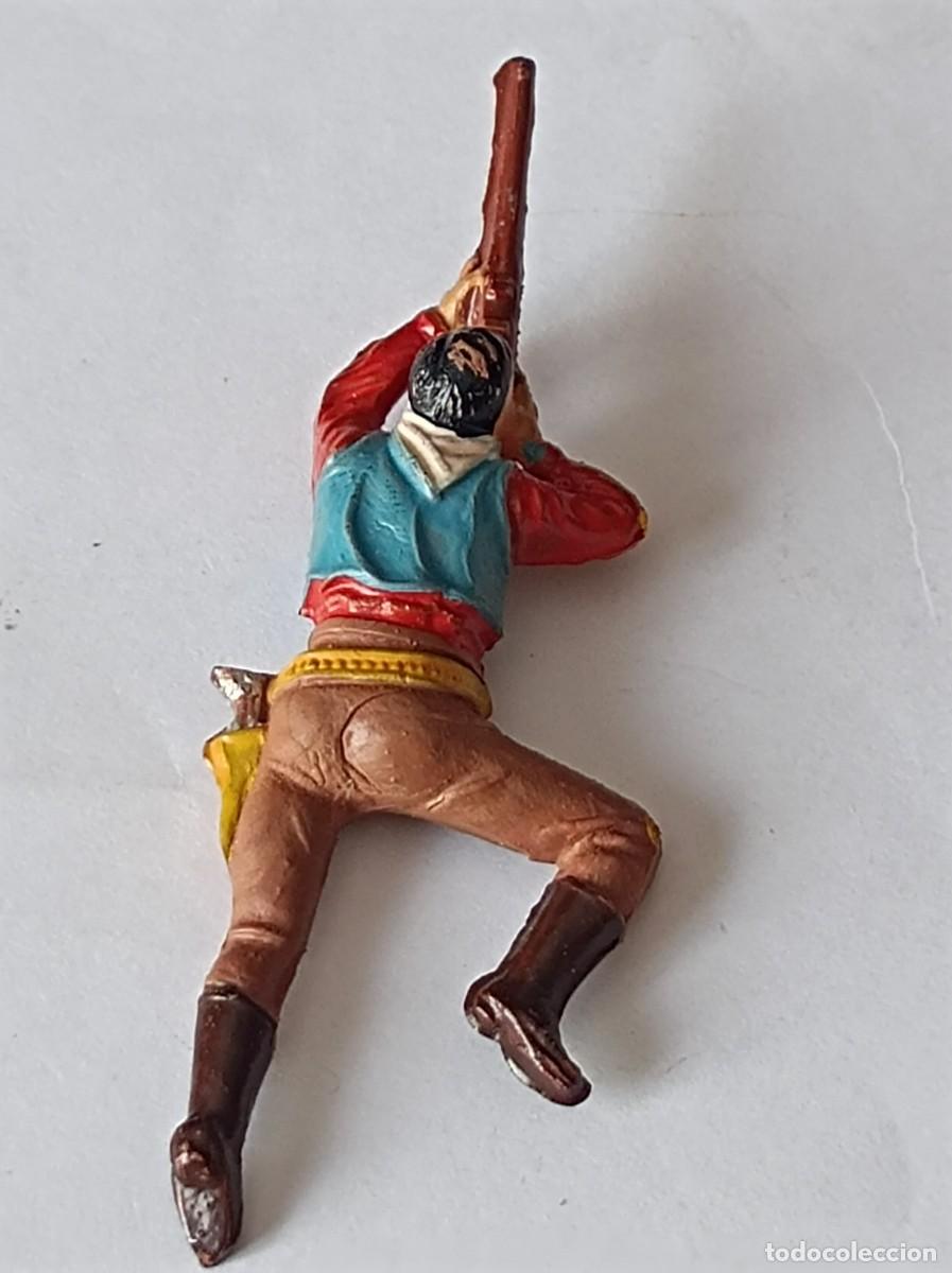Figuras de goma y PVC: FIGURA DE GOMA SERIE OESTE VAQUERO COYBOY FABRICANTE JECSAN