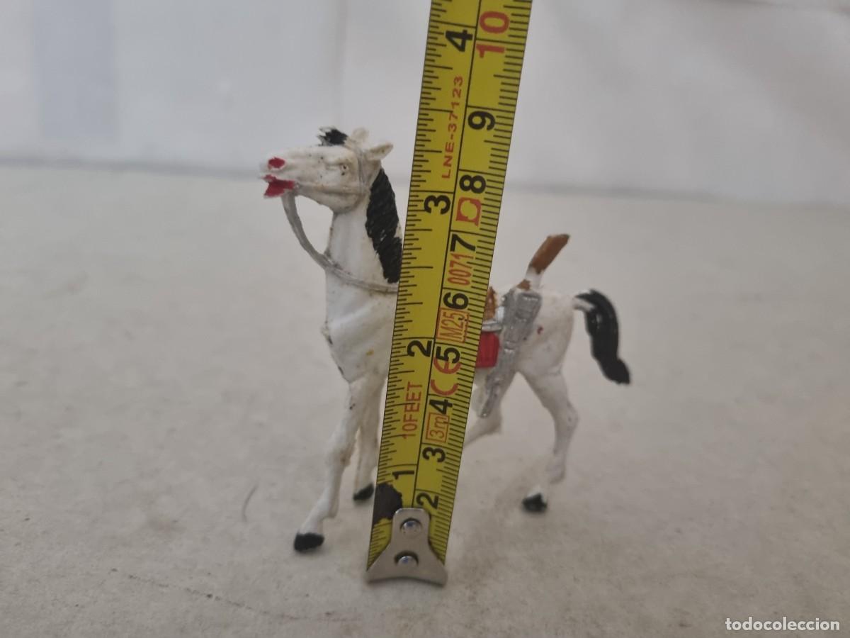 Figuras de goma y PVC: Lore de 3 caballos oeste cowboy - Foto 7
