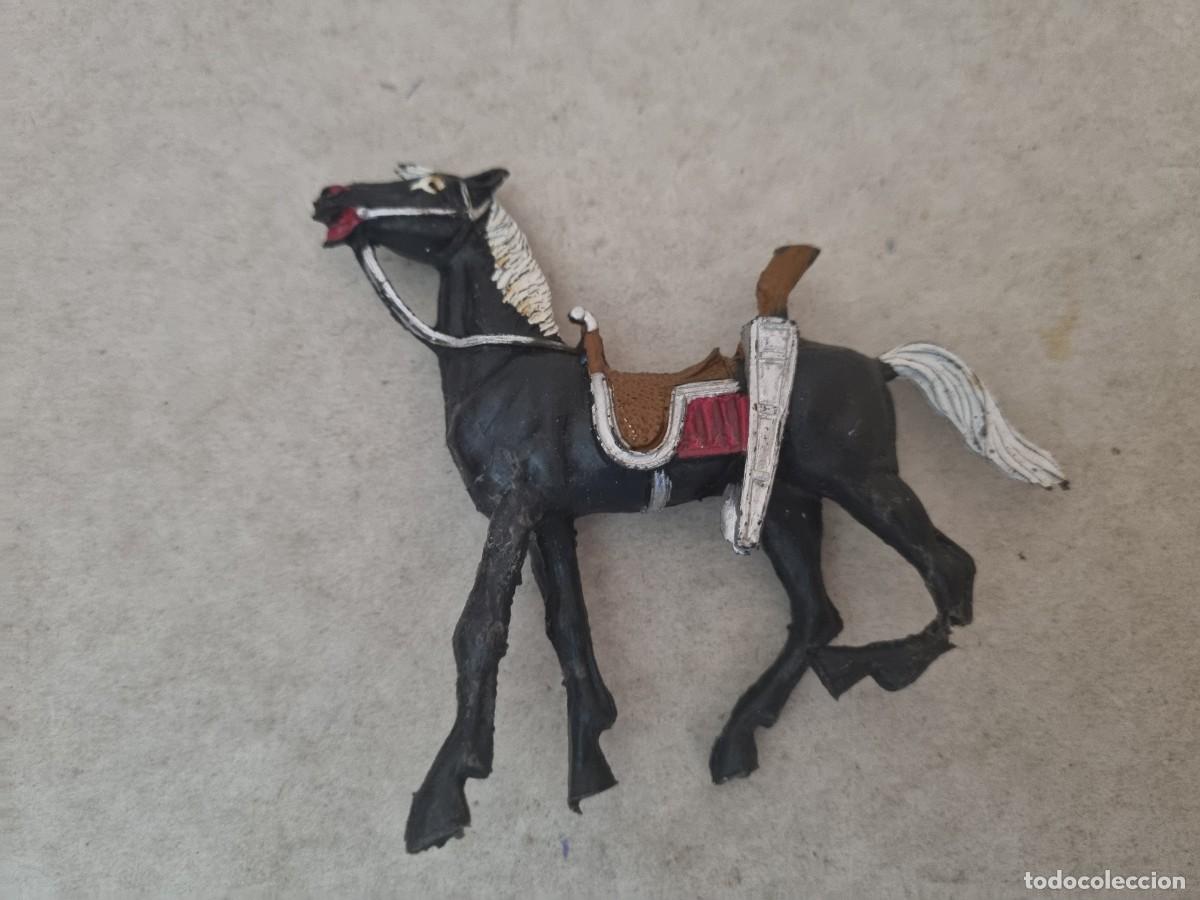 Figuras de goma y PVC: Lore de 3 caballos oeste cowboy - Foto 12