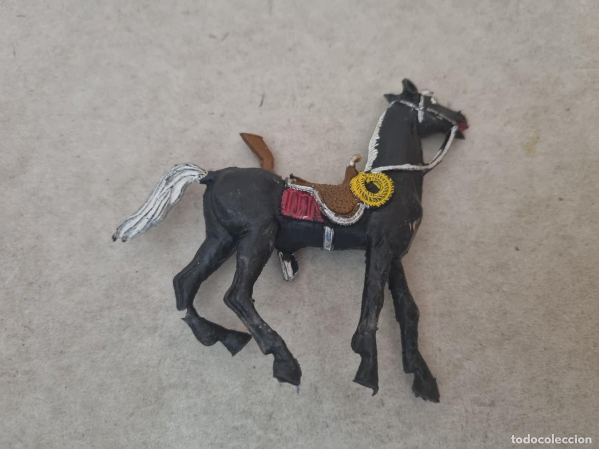 Figuras de goma y PVC: Lore de 3 caballos oeste cowboy - Foto 13