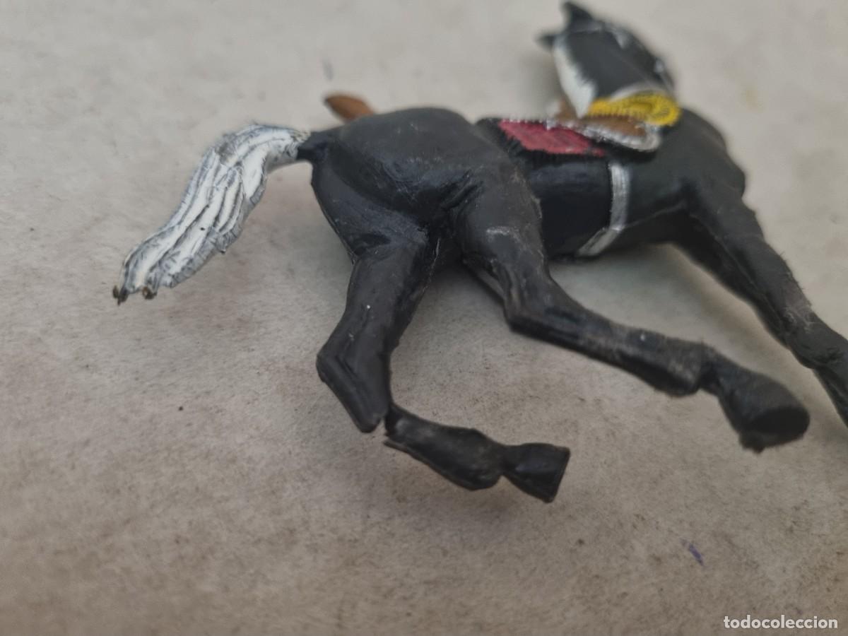 Figuras de goma y PVC: Lore de 3 caballos oeste cowboy - Foto 14