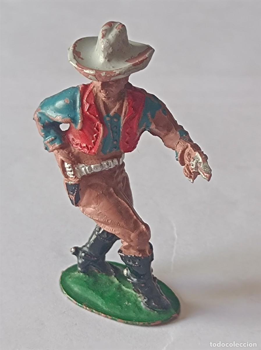 Figuras de goma y PVC: FIGURA DE GOMA SERIE OESTE VAQUERO COWBOY FABRICANTE LAFREDO