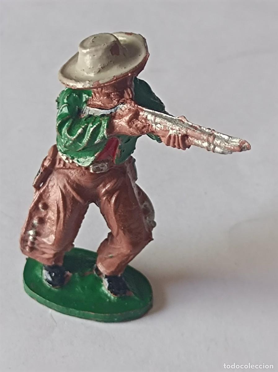 Figuras de goma y PVC: FIGURA DE GOMA SERIE OESTE VAQUERO COWBOY FABRICANTE LAFREDO