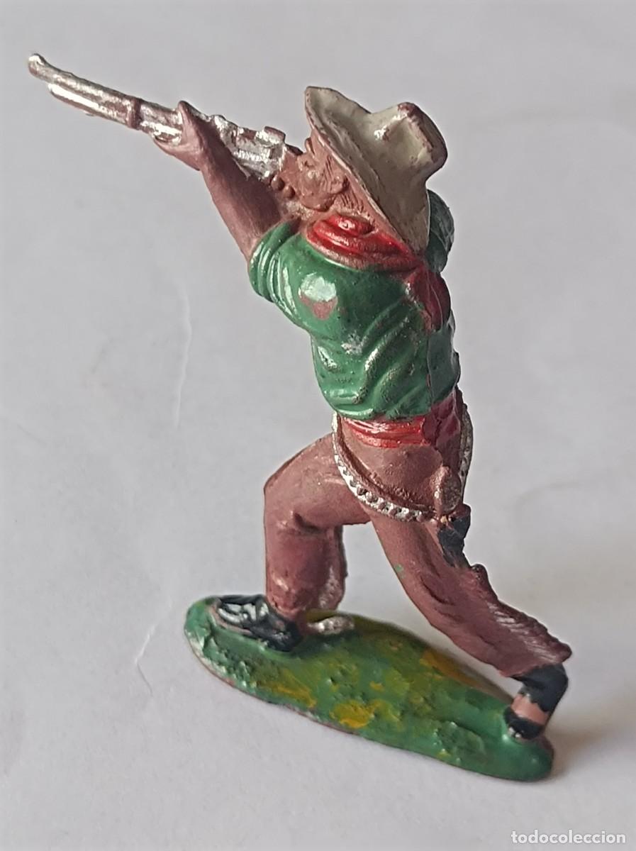Figuras de goma y PVC: FIGURA DE GOMA SERIE OESTE VAQUERO COWBOY FABRICANTE LAFREDO