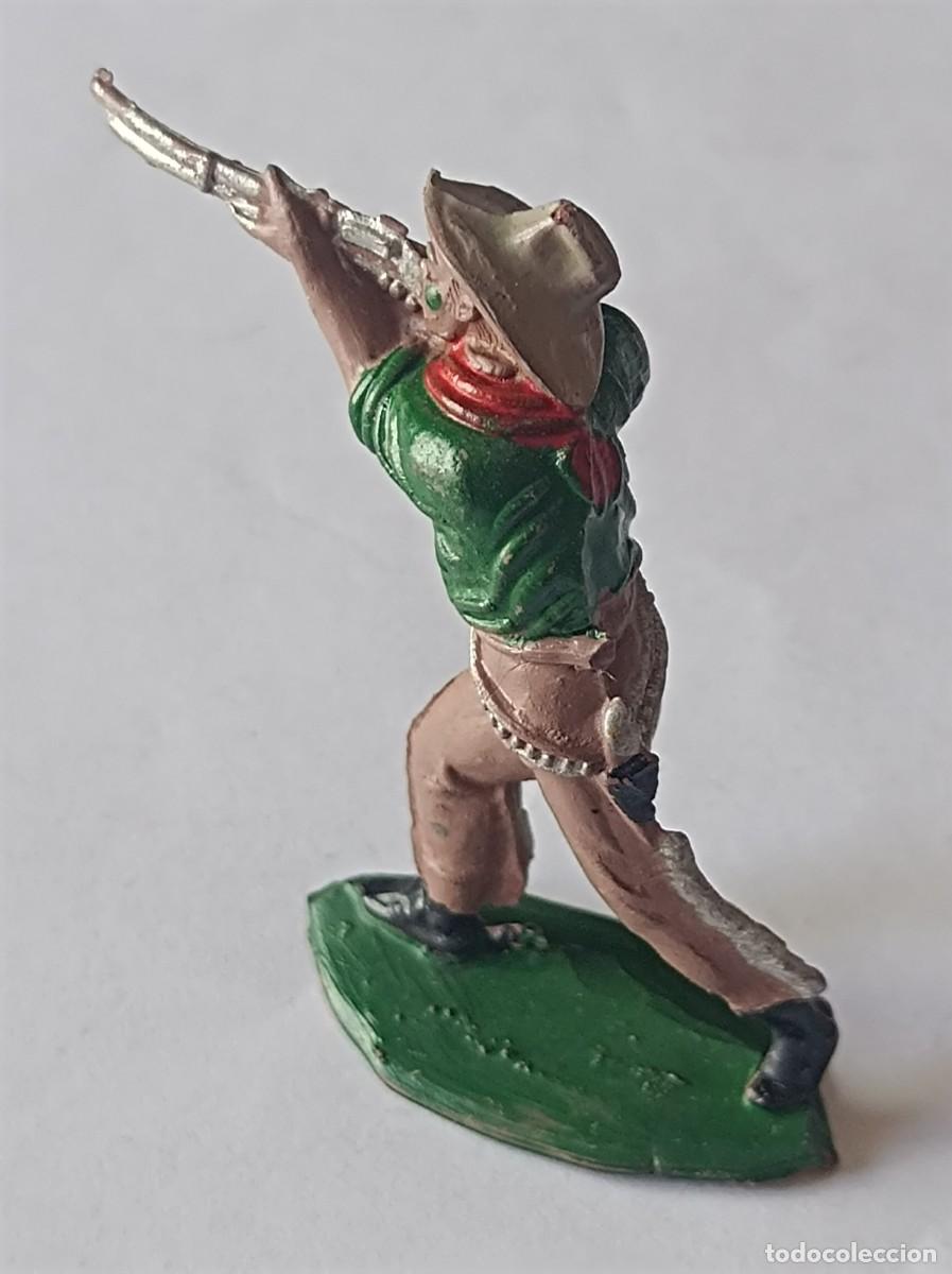 Figuras de goma y PVC: FIGURA DE GOMA SERIE OESTE VAQUERO COWBOY FABRICANTE LAFREDO