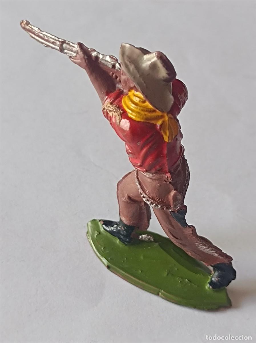 Figuras de goma y PVC: FIGURA DE GOMA SERIE OESTE VAQUERO COWBOY FABRICANTE LAFREDO