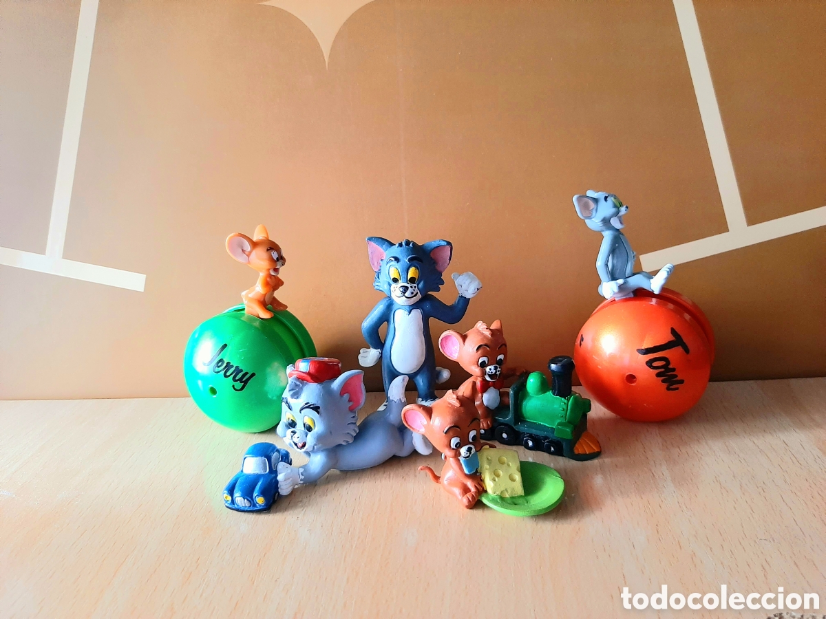 Figuras de goma y PVC: Lote figuras Tom y Jerry Comics Spain otros