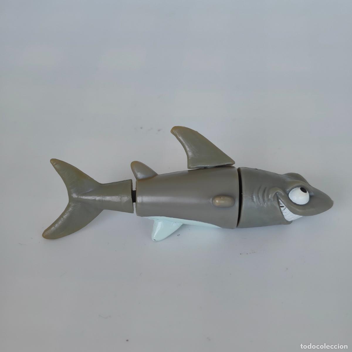 Figuras de goma y PVC: crazy planet farm chupa chups Tibur&oacute;n