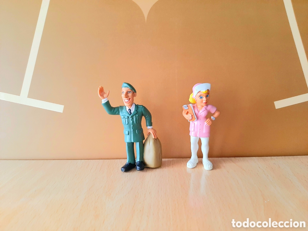 Figuras de goma y PVC: Figuras PVC profesiones Comics Spain - Foto 1