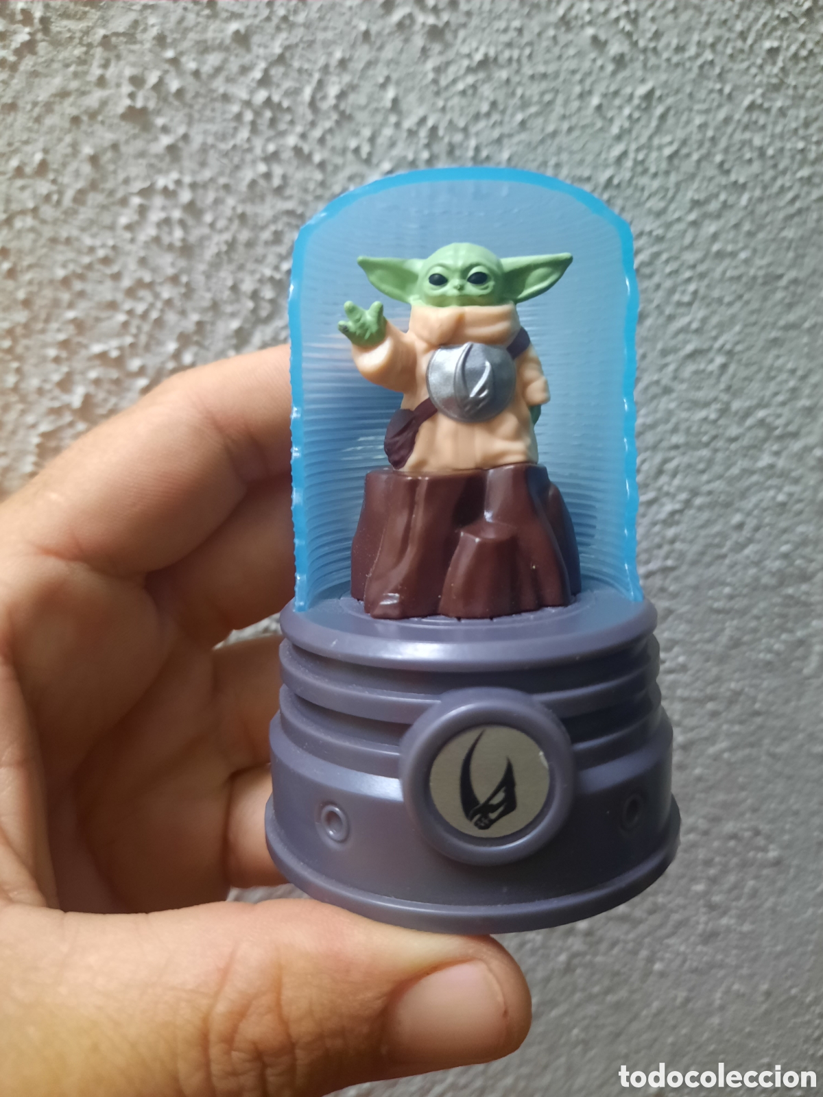 Figuras de goma y PVC: DIN GROGU BABY YODA - PROMOCIONAL BURGER KING