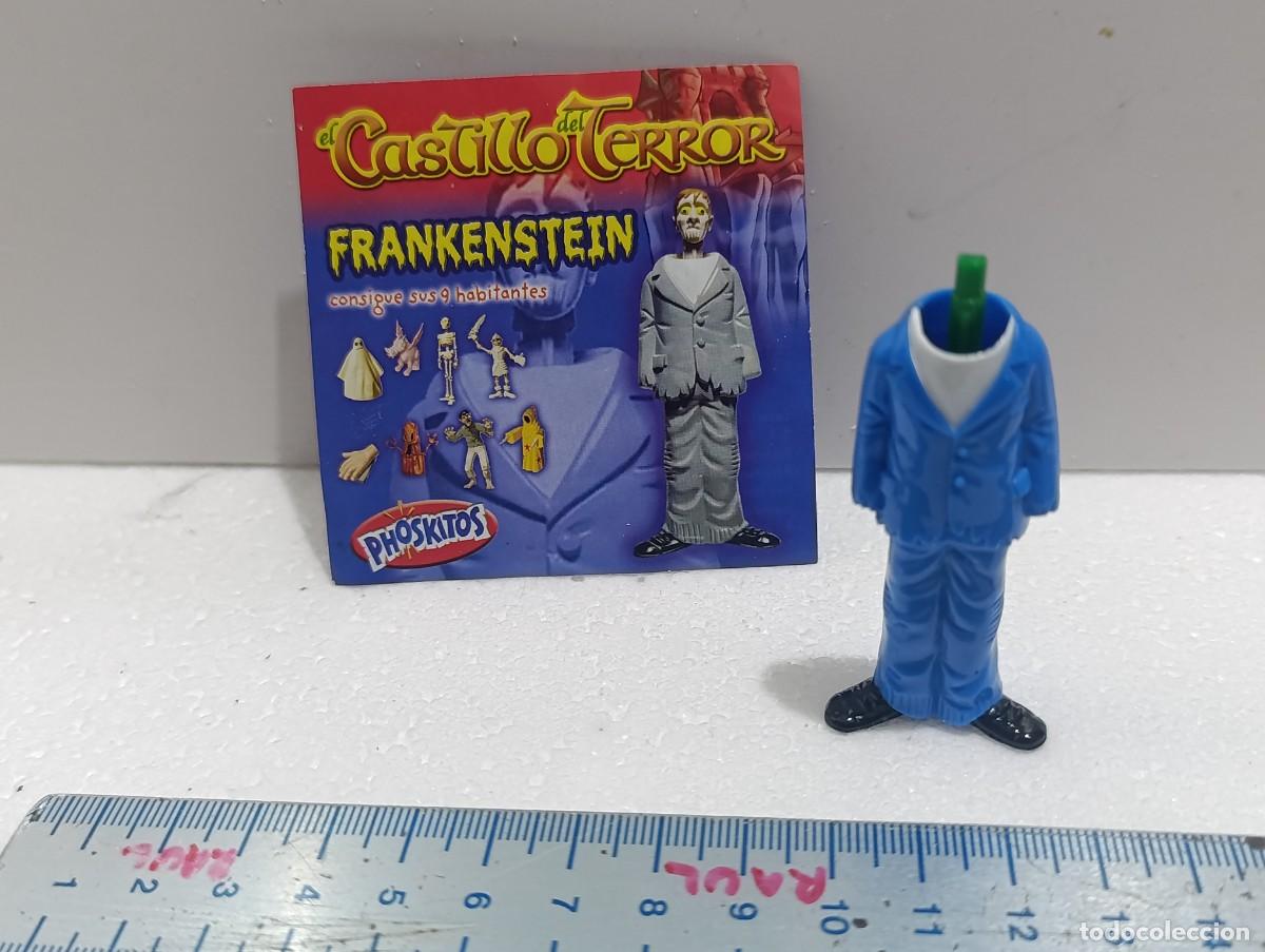 Figuras de goma y PVC: FIGURA DE PVC - CASTILLO DEL TERROR - MONSTRUO FRANKENSTEIN - PHOSKITOS - ( SIN CABEZA ) - MU&Ntilde;ECO