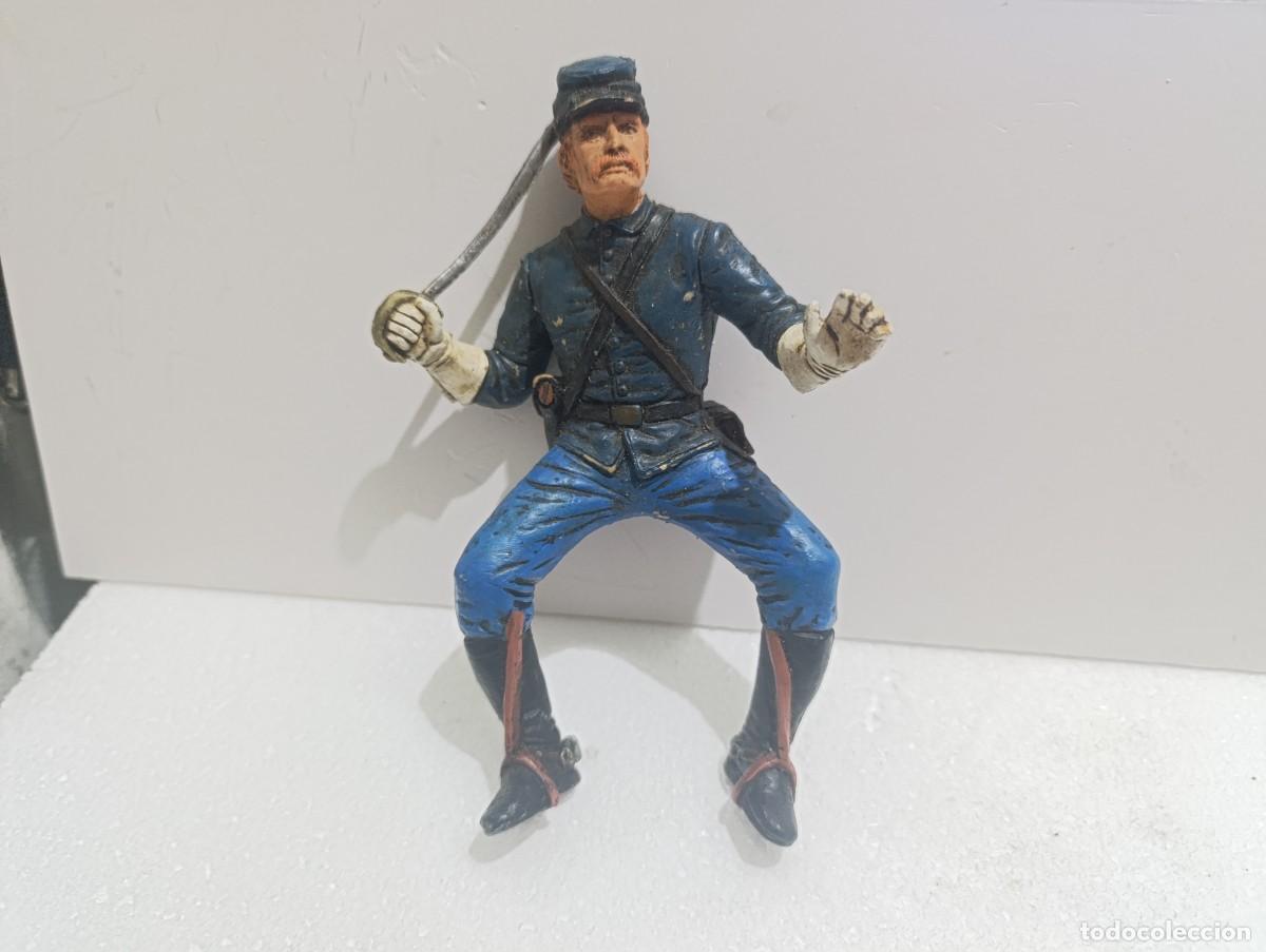 Figuras de goma y PVC: FIGURA DE PVC - SOLDADO DE LA UNION - 19 CM. - COMANSI - ( ) - MU&Ntilde;ECO