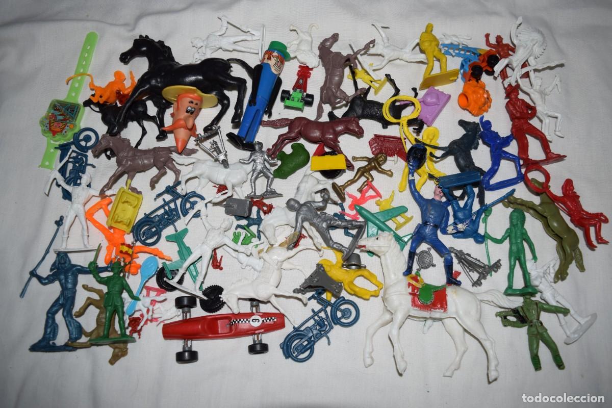 Figuras de goma y PVC: Lote PL&Aacute;STICO / PVC - Muchas PIEZAS variadas - Comansi, Montaplex, otros... - &iexcl;Mira fotos/detalles!