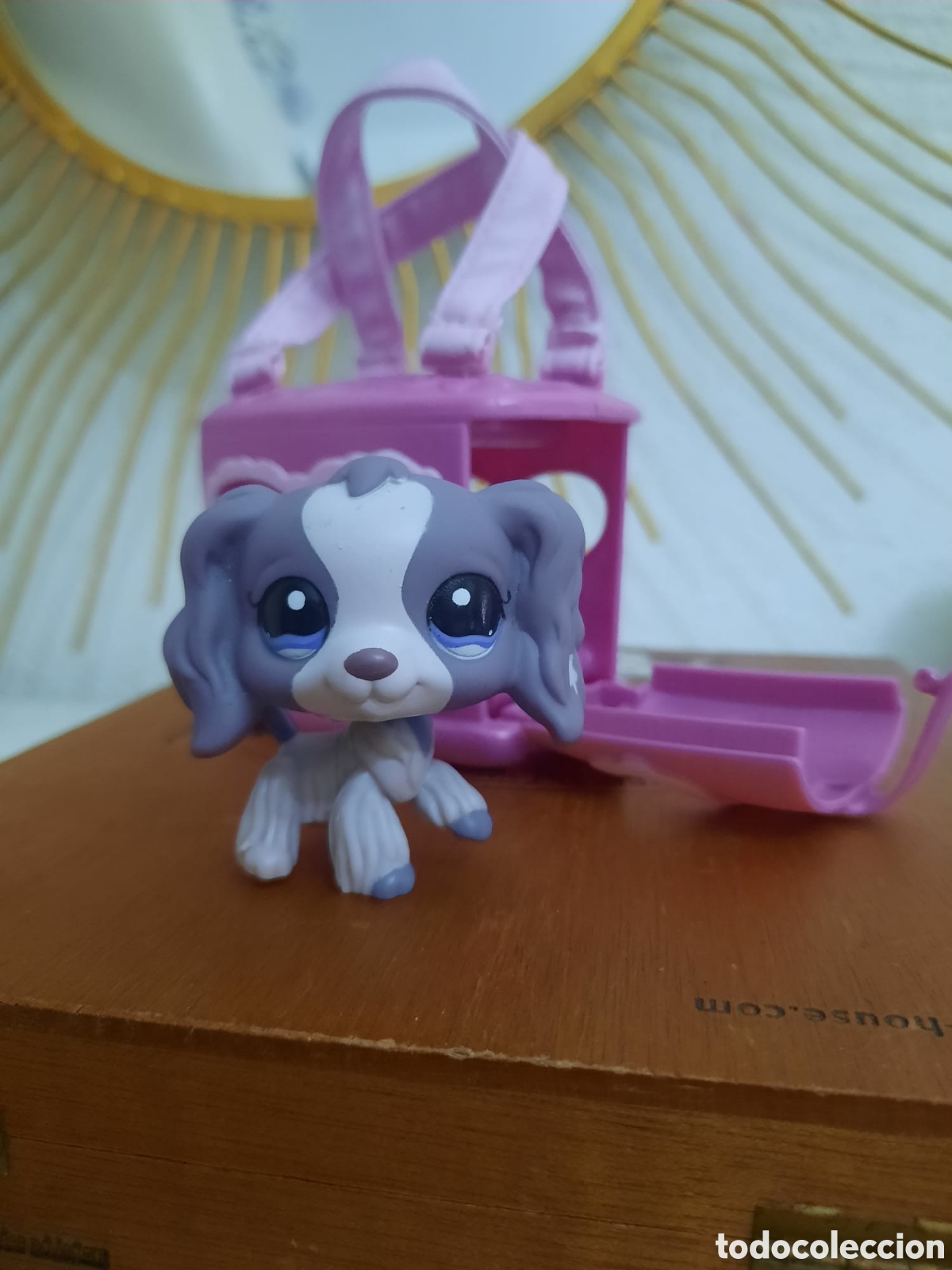 Figuras de goma y PVC: MASCOTA LITTLEST PET SHOP COCKER SPANIEL #1209