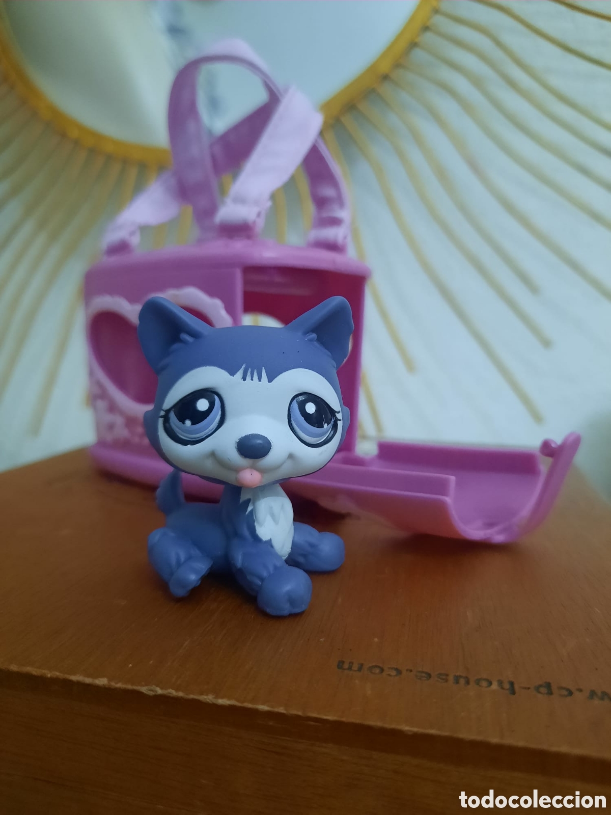 Figuras de goma y PVC: MASCOTA LITTLEST PET SHOP HUSKY #785 HASBRO