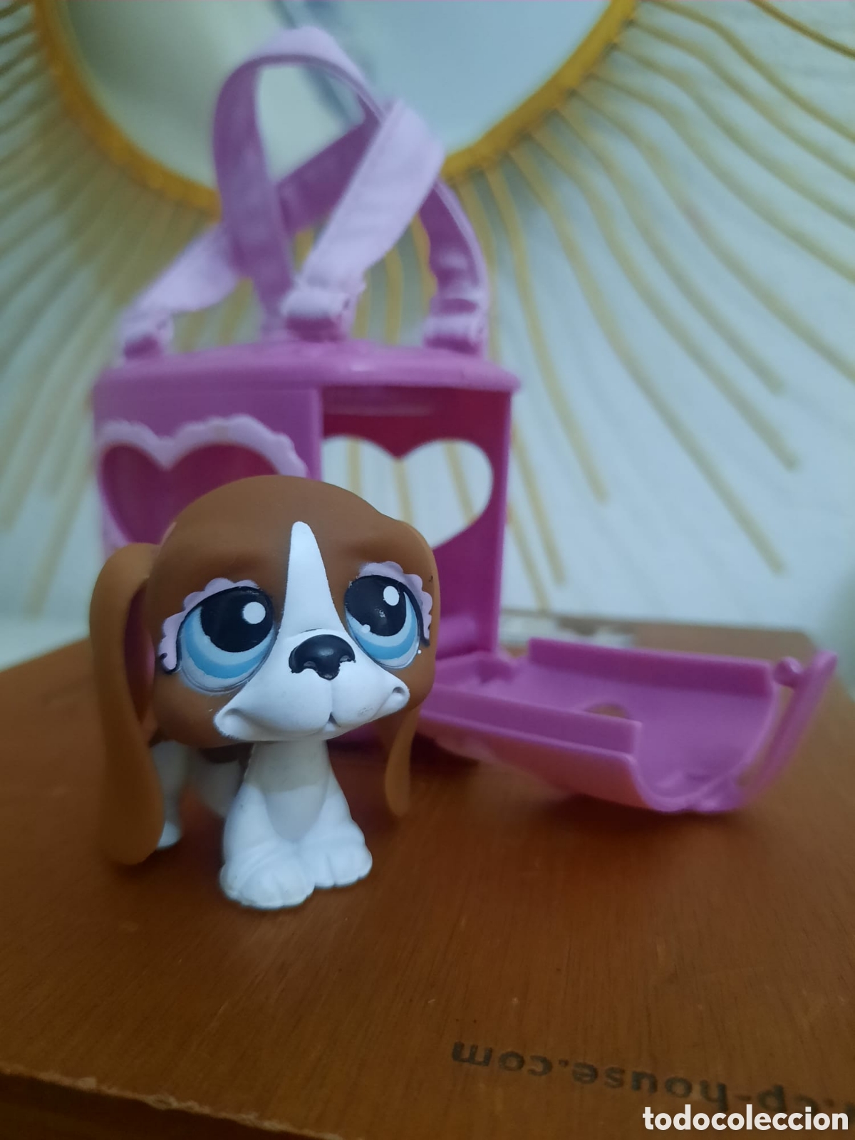 Figuras de goma y PVC: MASCOTA LITTLEST PET SHOP #502 BASSET HOUND